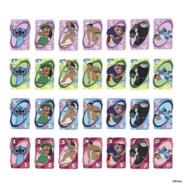 Mattel Juego de Cartas Uno Lilo & Stitch