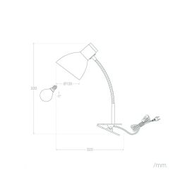 Lámpara de Mesa Chishui SKD-T1005