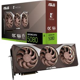 ASUS RTX5080-O16G-NOCTUA GeForce RTX 5080 16GB GDDR7 OC Edition 3 Ventiladores