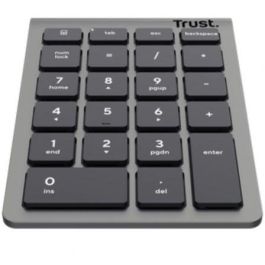 Trust 25709 Teclado Numérico Inalámbrico Xalas Wireless con USB 2.4GHz, 22 Teclas de Tijera, Plata Trust 25709 Teclado Numérico Inalámbrico Xalas Wireless con USB 2.4GHz, 22 Teclas de Tijera, Plata