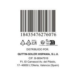 Cuchillo Santoku Terra 17 cm - Quttin (24 Unidades) Cuchillo Santoku Terra 17 cm - Quttin (24 Unidades)