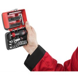 Facom Toma Métrica 1/4 6 Puntos Kit de Vasos y Puntas con Trinquete R.161