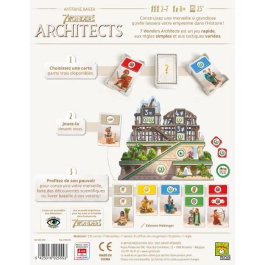 Asmodee 7 Wonders: Architects Juego de Mesa Edad 8+ 2-7 Jugadores Idioma Francés