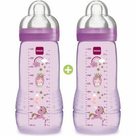 Biberón colorido MAM Easy Active 2nd Age - 330ml - a partir de 6 meses - Flow Teat X - Juego de 2 - Niña Precio: 33.59000051. SKU: S7101877