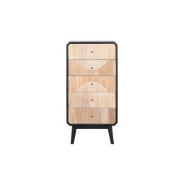 Chifonier Moderno DKD Home Decor Negro Natural 35 x 100 x 48.3 cm Chifonier Moderno DKD Home Decor Negro Natural 35 x 100 x 48.3 cm