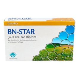 ESPADIET Jalea Real + Hipérico Bn-Star 20 Ampollas: Vitamina C, B1, B2, B6. Reduce Cansancio y Apoya el Ánimo. Precio: 25.4999998. SKU: B15FZFXPKB