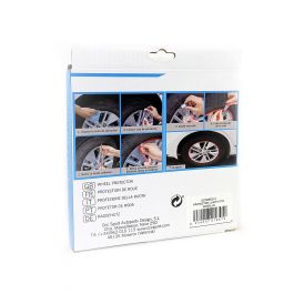 Occ Sport Protector de Llantas OCCDEC012 Rojo ABS Adhesivo para Coches