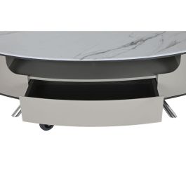 Mesa Centro Moderno DKD Home Decor Beige Blanco 75 x 40 x 140 cm Mesa Centro Moderno DKD Home Decor Beige Blanco 75 x 40 x 140 cm