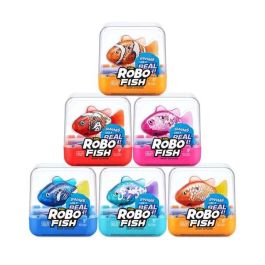 Figura pez robofish, nada en diferentes direcciones y cambia de color 7x7x7cm - modelos surtidos Figura pez robofish, nada en diferentes direcciones y cambia de color 7x7x7cm - modelos surtidos