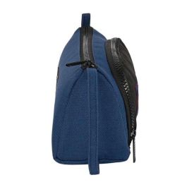 Estuche Escolar con Accesorios BlackFit8 Urban Negro Azul marino (32 Piezas) Estuche Escolar con Accesorios BlackFit8 Urban Negro Azul marino (32 Piezas)