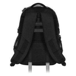 Karactermania Mochila Spiderman Run. Plus FAN Spin 44x34x21 cm, Gran Capacidad, 3 Compartimentos, Material Ripstop, Gris