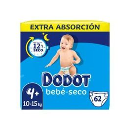 Dodot Pañal Bebé Seco Talla 4 (9-14 kg) 58 Unidades Precio: 38.78999971. SKU: B14BEY8TWG