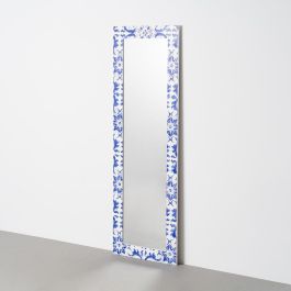Espejo Textura Blanco-Azul Madera 53 X 2 X 155 cm Precio: 134.50000025. SKU: B1BMJC9WD8