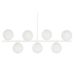 DKD Home Decor Lámpara de Techo Blanca 21 x 22 x 98 cm