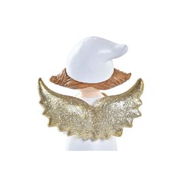 Figura Navidad Tradicional DKD Home Decor Blanco Rosa 5 x 14 x 7 cm (2 Unidades) Figura Navidad Tradicional DKD Home Decor Blanco Rosa 5 x 14 x 7 cm (2 Unidades)