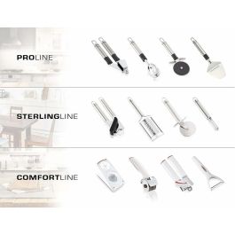 Leifheit Chopper Confort & Cle para Cocina, Empujador Flexible, Cuchilla Afilada, Paneles Laterales Plegables para Fácil Limpieza