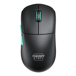 Cherry XTRFY M68 Wireless Ratón Inalámbrico Negro Turquesa 26000 DPI RF 2.4 GHz USB Tipo C