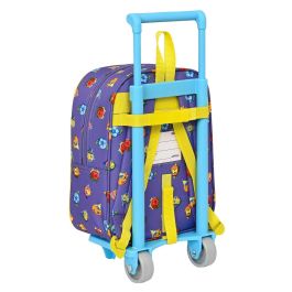Safta 612270280 Set Escolar Superthings: Mochila Escolar Infantil 232 y Carro con Ruedas 805 para Niños y Niñas de +3 Años Safta 612270280 Set Escolar Superthings: Mochila Escolar Infantil 232 y Carro con Ruedas 805 para Niños y Niñas de +3 Años