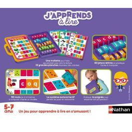 Nathan Juego educativo 'Estoy aprendiendo a leer' para niños y niñas de 5+ años - 90 palabras diferentes