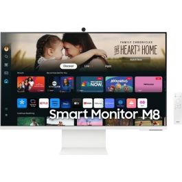 Monitor inteligente SAMSUNG LS32DM801UUXEN 32p UHD VA 60Hz M8 4ms Blanco HDMI Precio: 559.58999954. SKU: B196Q38YT9