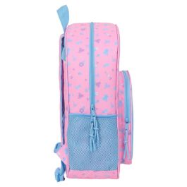 SAFTA Mochila Bright Stitch Disney 42cm adaptable a carro portamochilas