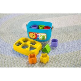 Mattel Cesta de Bloques Encajables Infantiles con Asa de Transporte, Juego Educativo de 10 Piezas para Bebés de +4 Meses Mattel Cesta de Bloques Encajables Infantiles con Asa de Transporte, Juego Educativo de 10 Piezas para Bebés de +4 Meses