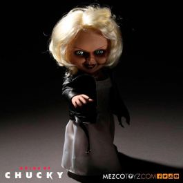 MEZCO TOYZ Figura Tiffany La Novia de Chucky parlante articulada 38cm