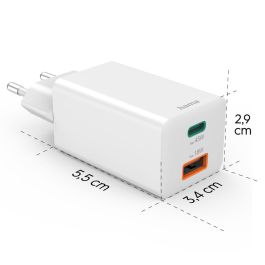 Cargador de Pared Hama 00201993 Blanco 45 W