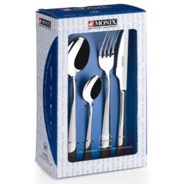 Cubertería Monix M190974 Gris Metal Acero Inoxidable 18/10 Precio: 34.50000037. SKU: B13Z7DL84P