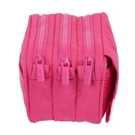 Portatodo Triple Benetton Raspberry 21,5 x 10 x 8 cm Fucsia