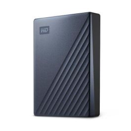 Western Digital My Passport Ultra Disco Duro Externo Portátil 4TB USB-C USB 3.0 con Cifrado AES 256-bit para Windows Azul Negro