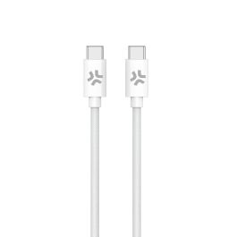 Cable USB-C Celly USBCUSBCCOTTWH Blanco 1,5 m Precio: 13.9149996612. SKU: B1G43V9H8L