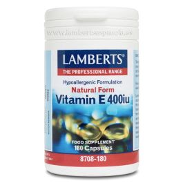Vitamina E Natural 400 Ui. 180 Cápsulas Precio: 43.7900001. SKU: B132FBBMNY