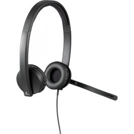 Logitech Auricular Binaural Estéreo con Micrófono USB H570E - Comodidad y Claridad en Llamadas