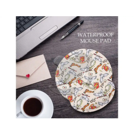 Wondee Alfombrilla Ratón Ergonómica Gel Harry Potter Hedwig con Reposamuñecas, Control Preciso y Antideslizante