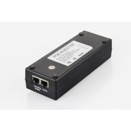 MicroConnect Inyector PoE 15.4W 802.3af Gigabit para Redes, VoIP, Cámaras IP, hasta 100m