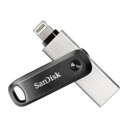 SanDisk iXpand unidad flash USB 64 GB USB Type-A / Lightning 3.2 Gen 2 (3.1 Gen 2) Negro, Plata SanDisk iXpand unidad flash USB 64 GB USB Type-A / Lightning 3.2 Gen 2 (3.1 Gen 2) Negro, Plata