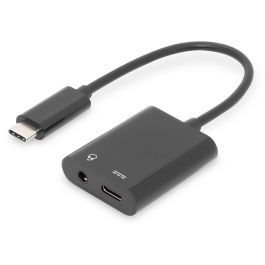 Digitus Adaptador USB 3.1 Tipo C a 3.5mm Jack y USB-C 0.2m Negro Precio: 37.50000056. SKU: B19A2ZLQLW