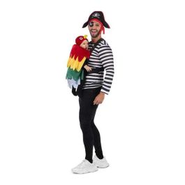 Cubremochila pirata y loro cubremochila, gorro pirata, parche pirata y gorrito loro talla one size adult Cubremochila pirata y loro cubremochila, gorro pirata, parche pirata y gorrito loro talla one size adult