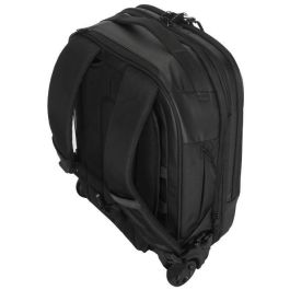 Targus EcoSmart Mobile Tech Traveler Mochila con Ruedas Convertible para Portátil 15.6" con SafePort Sling Expandible 35-40L Negra Equipaje de Mano