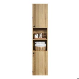 Columna de baño - Decoración roble - L40 x H186 x D31cm - PURE BLISS Columna de baño - Decoración roble - L40 x H186 x D31cm - PURE BLISS
