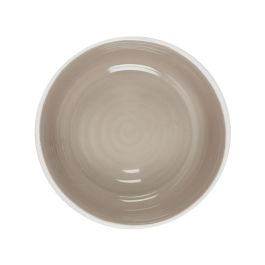 Home Deco Factory Bol Cerámica 600 Ml Beige Bicolor