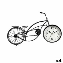 Reloj de Mesa Bicicleta Negro Metal 42 x 24 x 10 cm (4 Unidades) Precio: 92.50000001. SKU: B1F8CAVQ9S