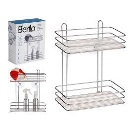Estante 2 Altura Cromo Transparente Berilo 26X30CM (12 Unidades) Precio: 118.49999964. SKU: B1G46L5FBF