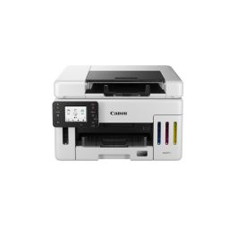 Canon MAXIFY GX6550 Multifunción Inyección de Tinta Color, Copia, Escaneo, Wi-Fi, Negro/Blanco