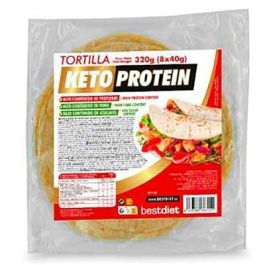 KETO PROTEIN Tortillas Mexicanas - Alto en Proteínas y Fibra, Bajo en Carbohidratos - 8 Unidades x 40g Precio: 3.95000008. SKU: B13NM9ZA3Y