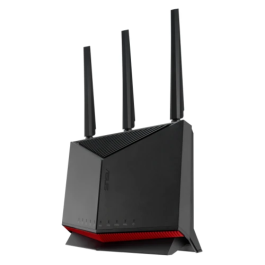 ASUS Router RT-BE86U WiFi 7 6800 Mbps, 10 Gigabit Ethernet, 4G/5G, AiProtection Pro, 90IG08W0-MO9A0V Precio: 307.79000021. SKU: B1FPR865TF