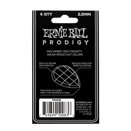 ERNIEBALL Prodigy Teardrop 2,0 Mm - Púas para Guitarra - 6 Unidades