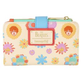 Loungefly Cartera The Beatles Billetero con Licencia Oficial 16.51x3.81x9.53cm