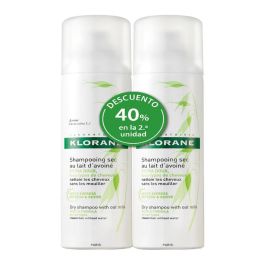 Klorane champú seco con leche de avena para cabello con color, ahorro, 2x150ml Precio: 19.49999942. SKU: B1A6PKD482